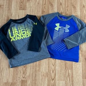 Boys 3T Under Armour shirts